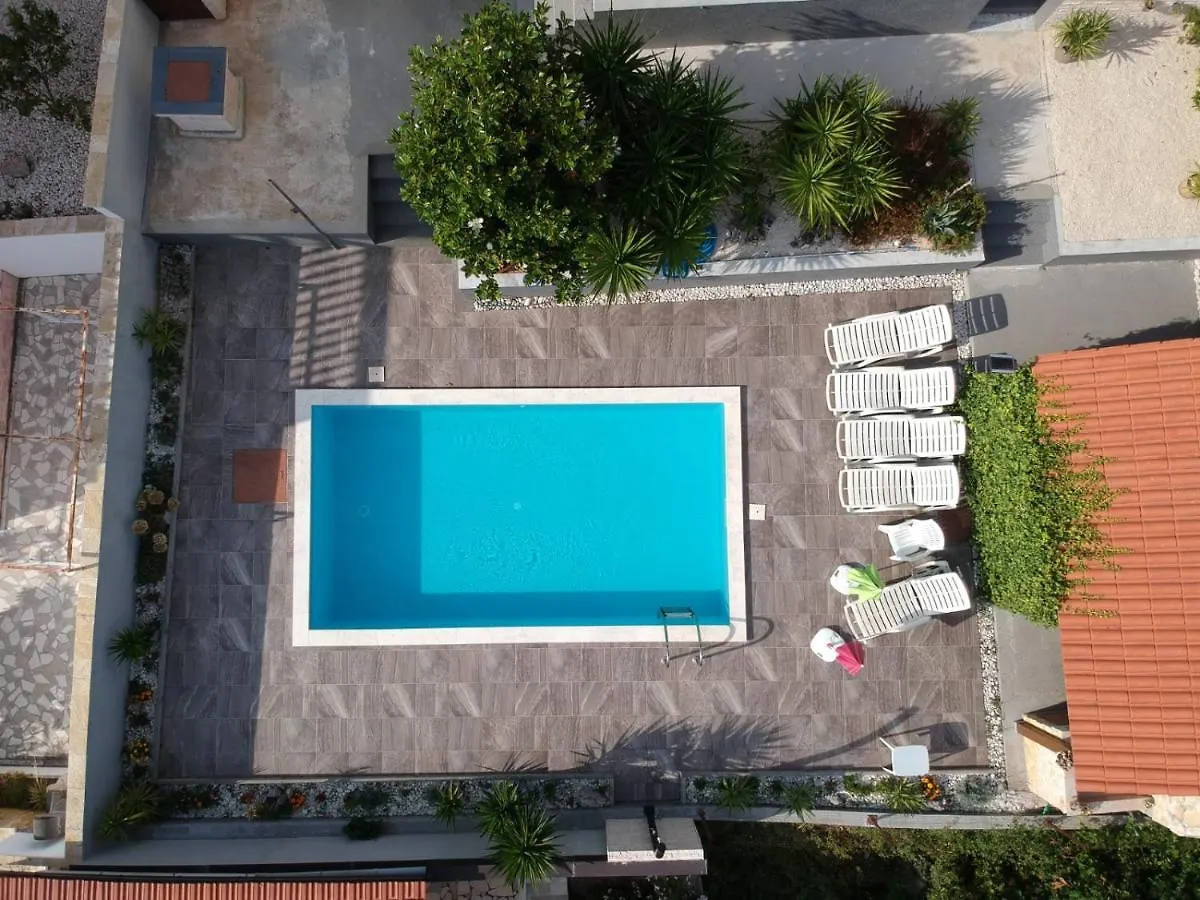 Stunning View Apartment With Pool Trogir Horvátország
